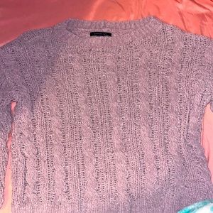 purple American Eagle sweater